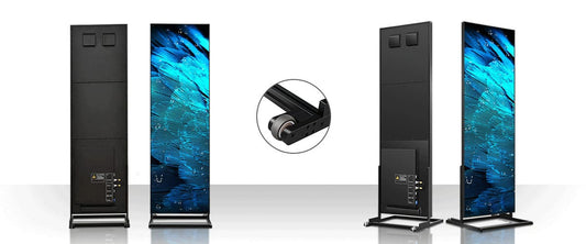 LED Videowall - Totem Outdoor P2.5 - P3 Videowand mieten - Digitale Werbedisplays - Modulare Displays® - München