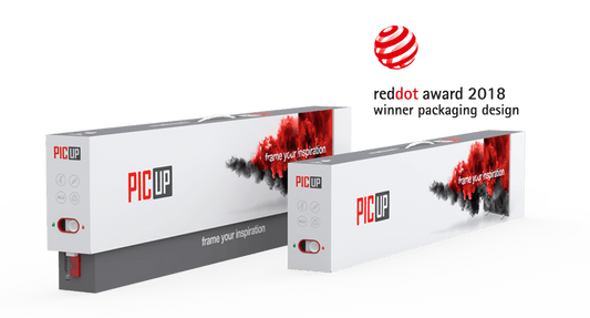 Textil - Spannrahmen mit Druck PIC UP - Digitale Werbedisplays - Modulare Displays® - München