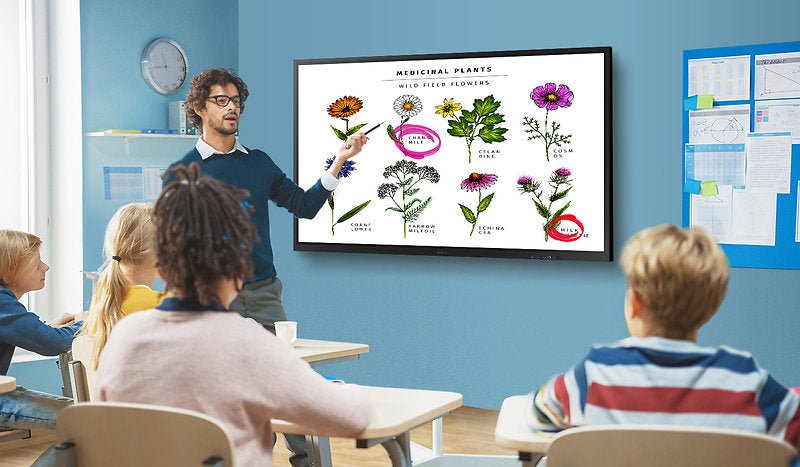 Samsung Flip 3, 75 zoll und 85 zoll, 4K UHD Samsung Flip Chart - Digitale Werbedisplays - Modulare Displays® - München