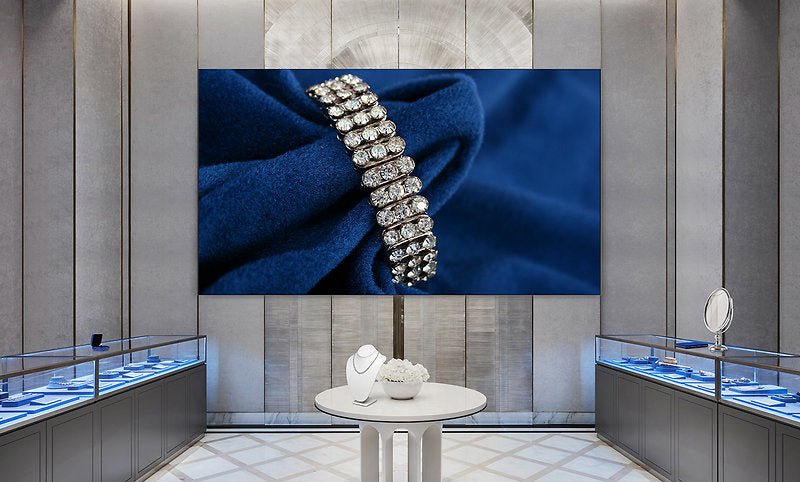 Samsung LED VideoWall 110“ FHD - Pixel Pitch 1,2 - Digitale Werbedisplays - Modulare Displays® - München