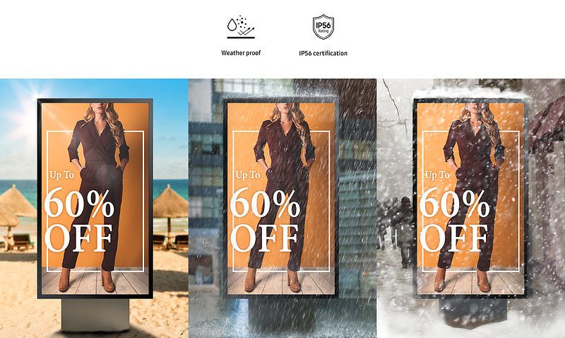 Samsung SMART LCD Signage OH55A - S - Digitale Werbedisplays - Modulare Displays® - München