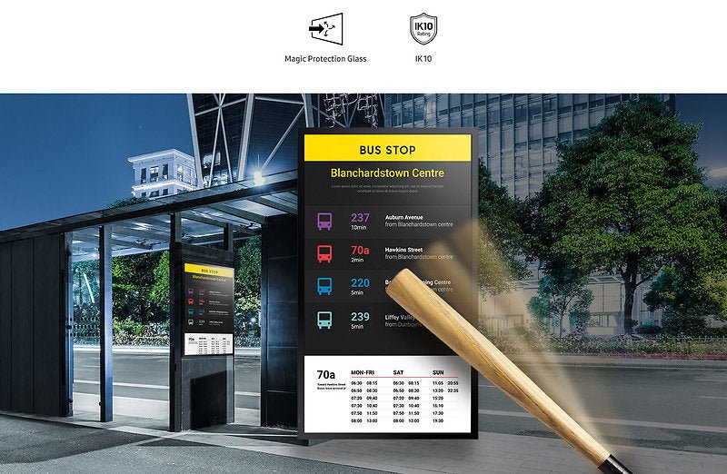 Samsung SMART LCD Signage OH75A - Digitale Werbedisplays - Modulare Displays® - München