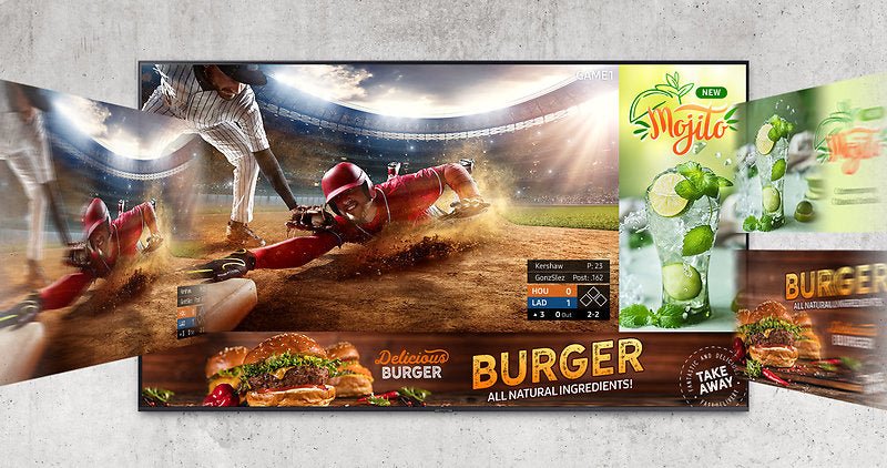 Samsung SMART LCD Signage BE85A - H - Digitale Werbedisplays - Modulare Displays® - München