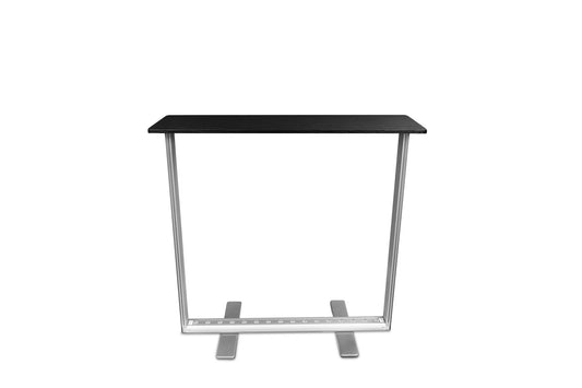 LED Theke inkl. Textildruck und Block - Out - Digitale Werbedisplays - Modulare Displays® - München