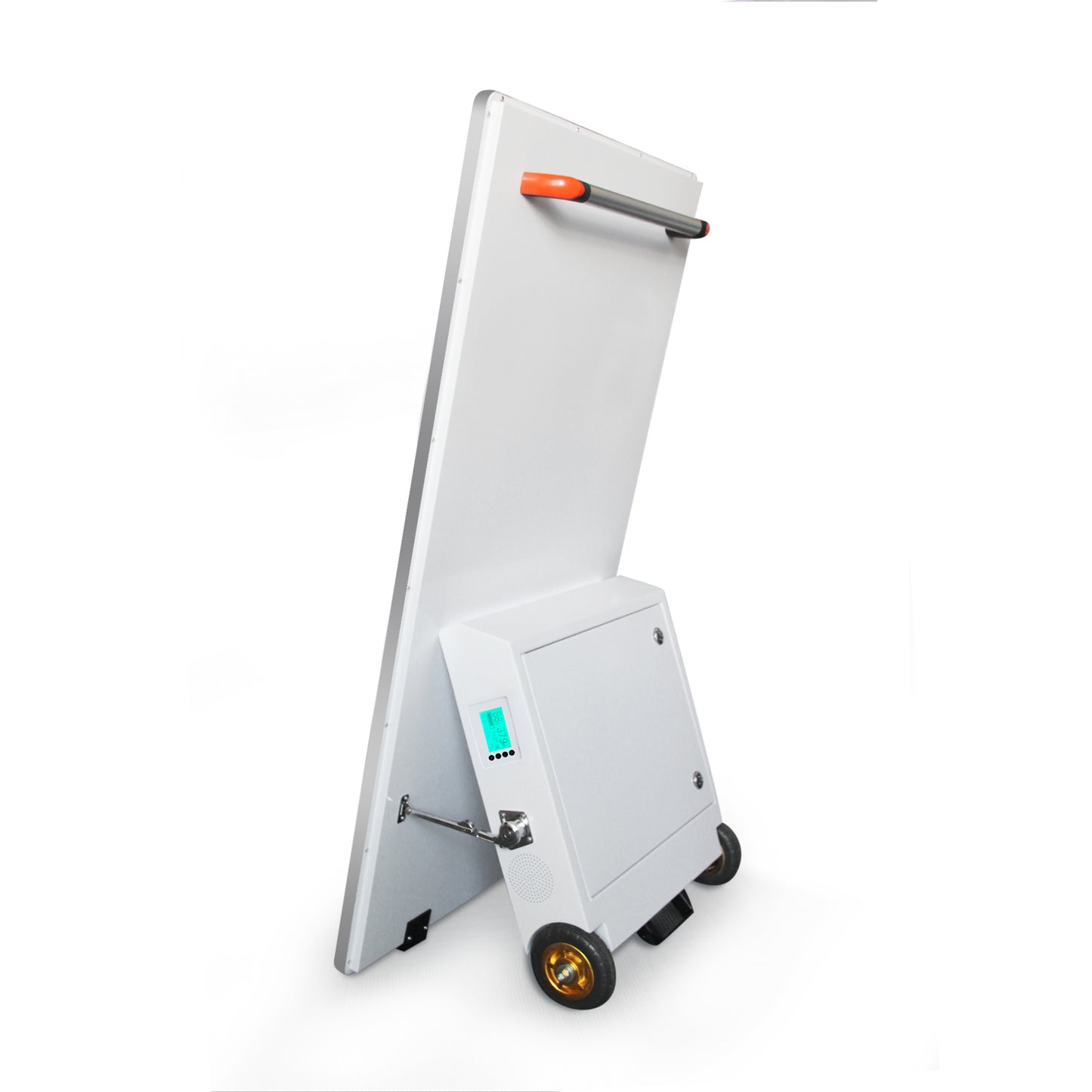 Digitaler Kundenstopper 43 Zoll 400 bis 1500 cd/m² mit Akku, tragbar, in Weiß oder Schwarz, für den Außenbereich