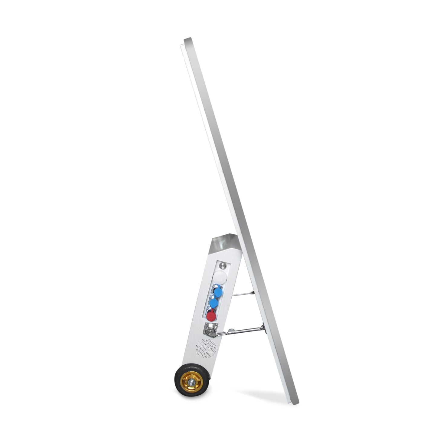 Digitaler Kundenstopper 43 Zoll 400 bis 1500 cd/m² mit Akku, tragbar, in Weiß oder Schwarz, für den Außenbereich
