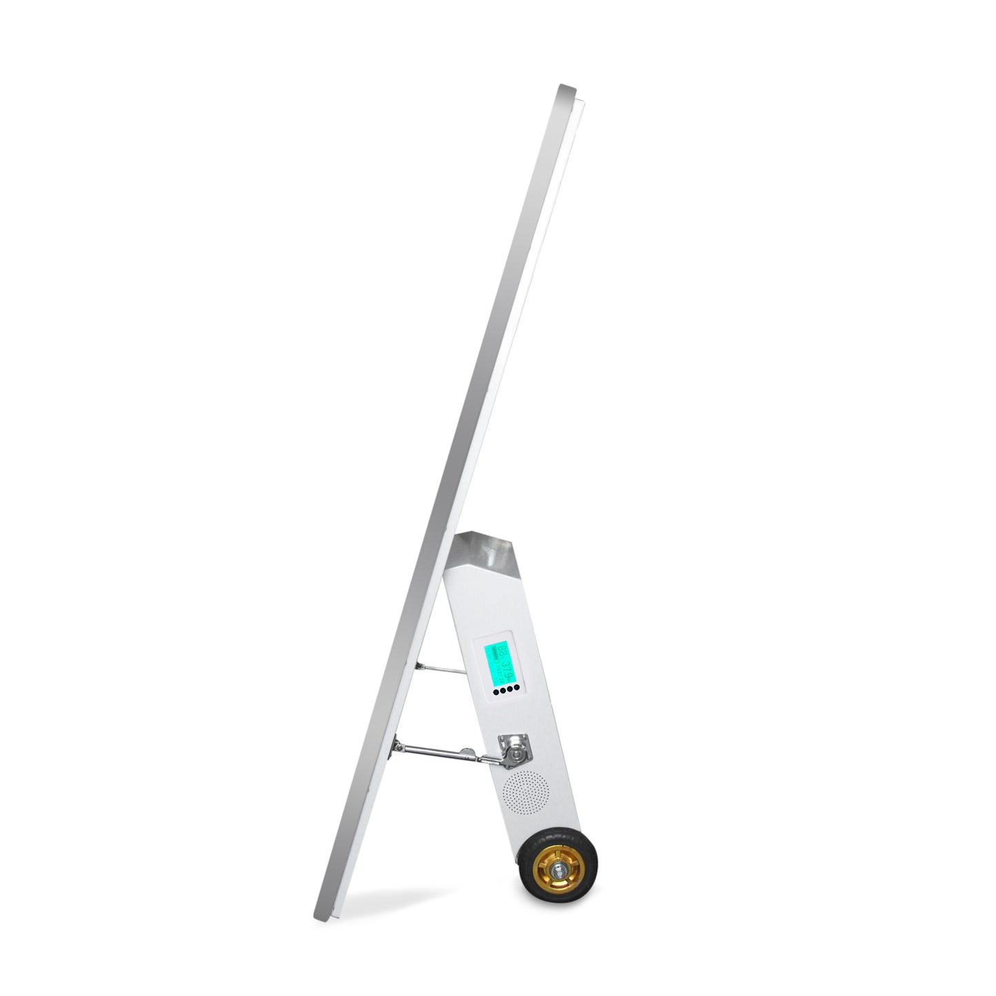Digitaler Kundenstopper 43 Zoll 400 bis 1500 cd/m² mit Akku, tragbar, in Weiß oder Schwarz, für den Außenbereich