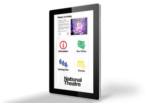 MultiTouch Android- Werbebildschirm für Bodenständer, Decken- oder Wandhalterung, 22" - 55"