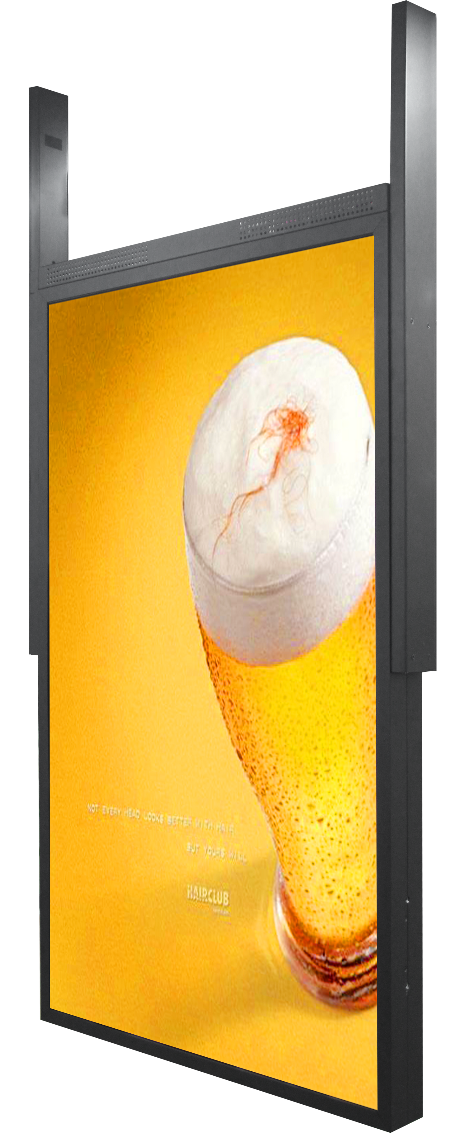 Schaufenster Werbedisplay digital, 49" und 55", 3500 cd/m²/ 1000 cd/m²