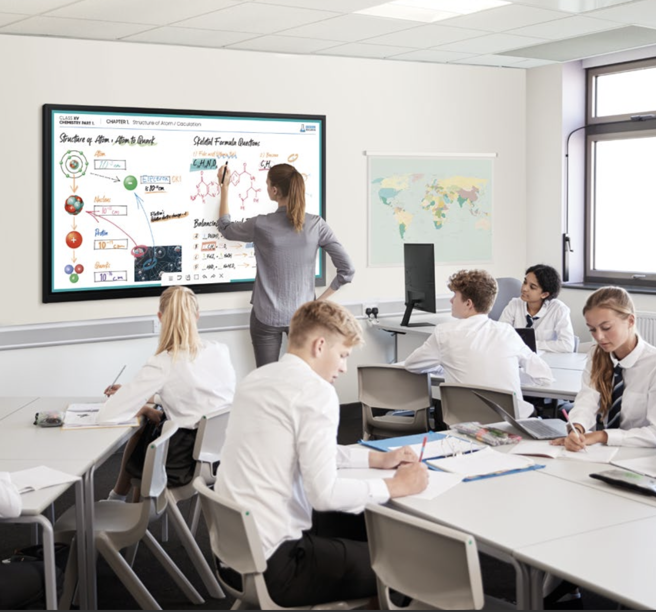 Samsung Flip 3, 75 zoll und 85 zoll, 4K UHD Samsung Flip Chart