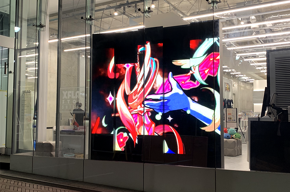 LED Videowand Freistehend - Totem Indoor P2 - P3 Videowall