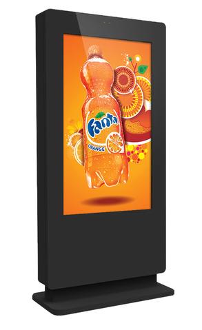 Freistehendes Werbedisplay für Außenbereich 43 Zoll bis 86 Zoll- digitale Werbung