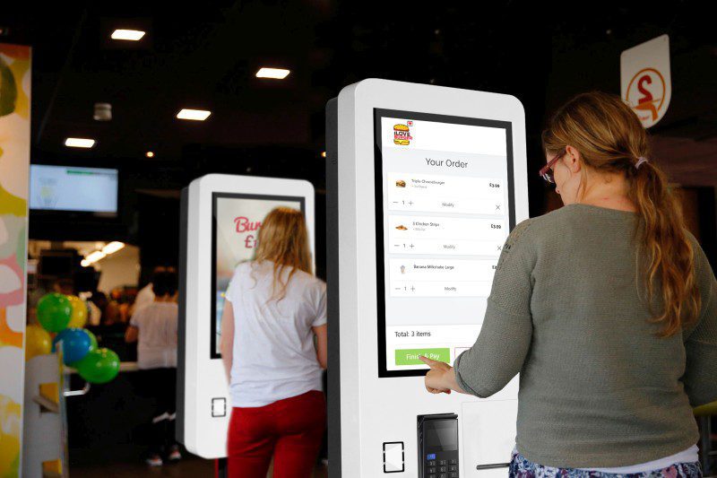MultiTouch Selbstbedienungs- Terminal 27 Zoll