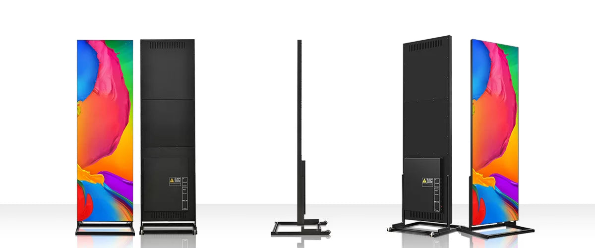 LED Videowand Freistehend - Totem Indoor P2 - P3 Videowall