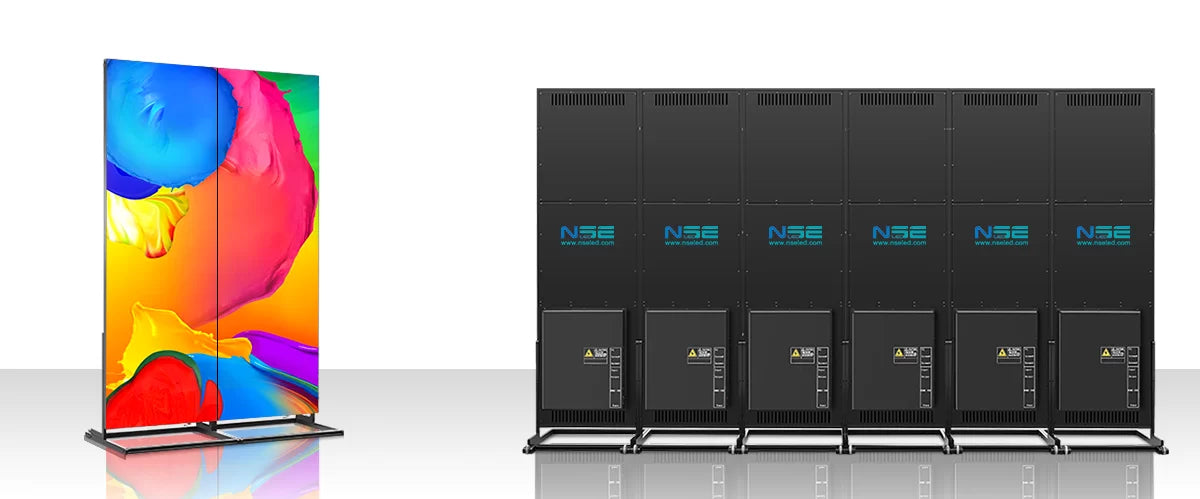 LED Videowand Freistehend - Totem Indoor P2 - P3 Videowall