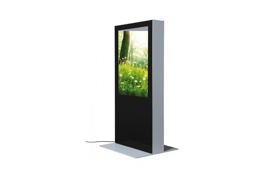 Digital Signage Stele, doppelseitig 43" - 55" - Digitale Werbedisplays - Modulare Displays® - München