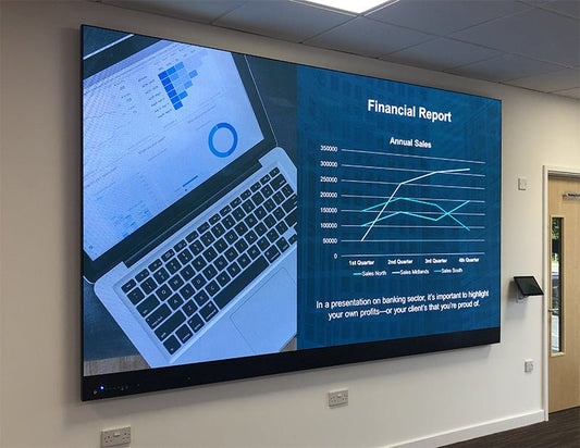 LED Präsentations - Videowände Fine Pitch P1.6 und P1.9 - Digitale Werbedisplays - Modulare Displays® - München