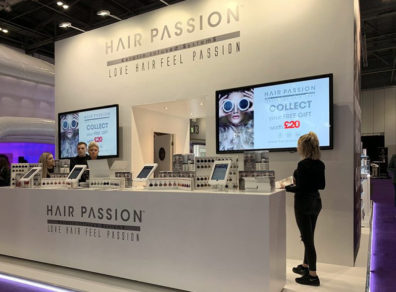 4K Großformat Digitale Werbedisplays mit 65", 75" oder 86" - Digitale Werbedisplays - Modulare Displays® - München