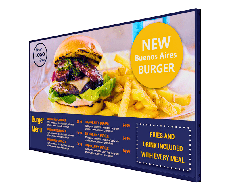 Digitale Werbedisplays – Aktuelle Werbeaktionen & Angebote | ledleuchtrahmen.com - Digitale Werbedisplays - Modulare Displays® - München