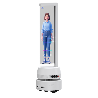 KI-Werberoboter mit Transparent-OLED & Digital Human (30/48/55")