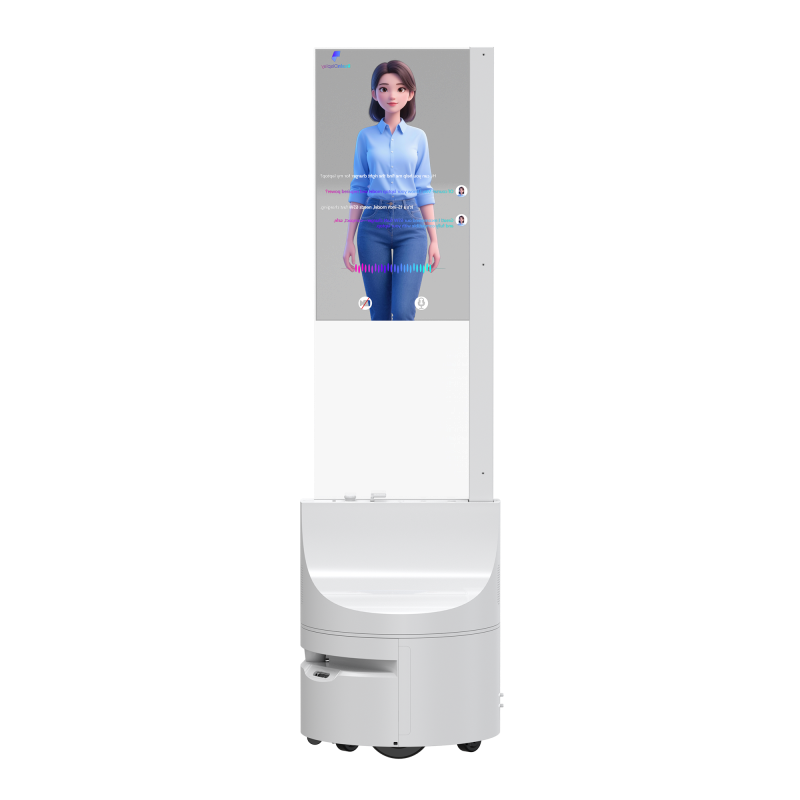 KI-Werberoboter mit Transparent-OLED & Digital Human (30/48/55")