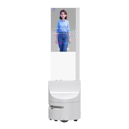 KI-Werberoboter mit Transparent-OLED & Digital Human (30/48/55")