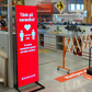 LED Videowand Totem Indoor  P2 - P3 Videowall freistehend mieten