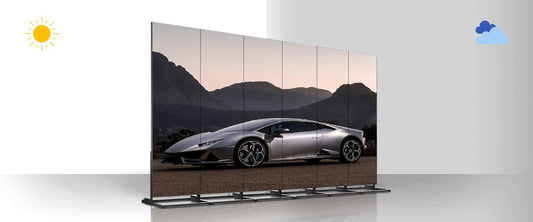 LED Videowall - Totem Outdoor P2.5 - P3 Videowand mieten