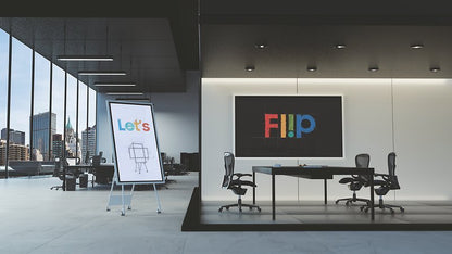 Samsung Flip 2, 55 zoll und 65 zoll Flip Chart Samsung - Digitale Werbedisplays - Modulare Displays® - München