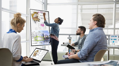 Samsung Flip 2, 55 zoll und 65 zoll Flip Chart Samsung - Digitale Werbedisplays - Modulare Displays® - München
