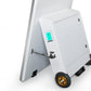 Digitaler Kundenstopper 43 Zoll 400 bis 1500 cd/m² mit Akku, tragbar, in Weiß oder Schwarz, für den Außenbereich