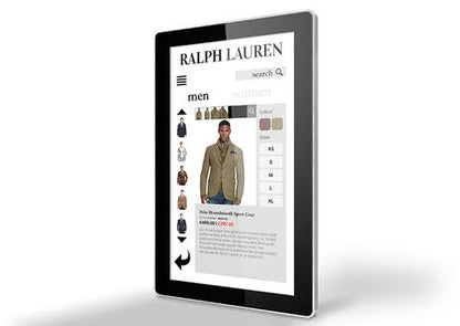 MultiTouch Android - Werbebildschirm für Bodenständer, Decken - oder Wandhalterung, 22" - 55" - Digitale Werbedisplays - Modulare Displays® - München