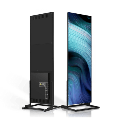 LED Videowand Freistehend - Totem Indoor P2 - P3 Videowall - Digitale Werbedisplays - Modulare Displays® - München