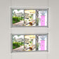 LED Werbetafeln Schaufenster Displays 3 x DIN A4 Hochformat