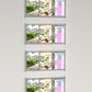 LED Werbetafeln Schaufenster Displays 3 x DIN A4 Hochformat