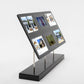 FREISTEHENDES LED-DISPLAY CLARALIGHT mit 2, 4 oder 6x DIN A3 LED Postertaschen