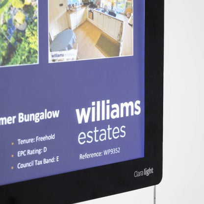 CLARALIGHT LED - Postertaschen - Digitale Werbedisplays - Modulare Displays® - München