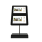 FREISTEHENDES LED-DISPLAY CLARALIGHT mit 2, 4 oder 6x DIN A3 LED Postertaschen