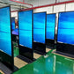 Kundenstopper Digital Signage, freistehend mit Android, 43", 49" und 55"