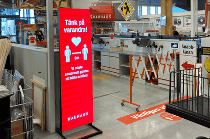 LED Videowand Freistehend - Totem Indoor P2 - P3 Videowall - Digitale Werbedisplays - Modulare Displays® - München