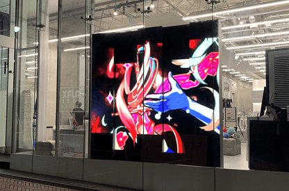 LED Videowand Freistehend - Totem Indoor P2 - P3 Videowall - Digitale Werbedisplays - Modulare Displays® - München