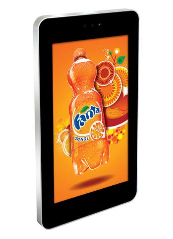 Digitaler Werbebildschirm 22" - 86" 2500 cd/m², für Außenbereich (IP65)- Wandmontage
