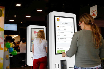 MultiTouch Selbstbedienungs - Terminal 27 Zoll - Digitale Werbedisplays - Modulare Displays® - München