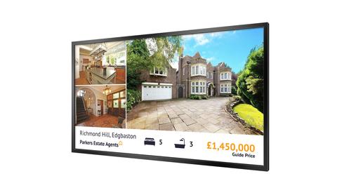 Ultra Heller Digitaler Monitor von 43 Zoll bis 75 Zoll, mit 3500 cd/m²