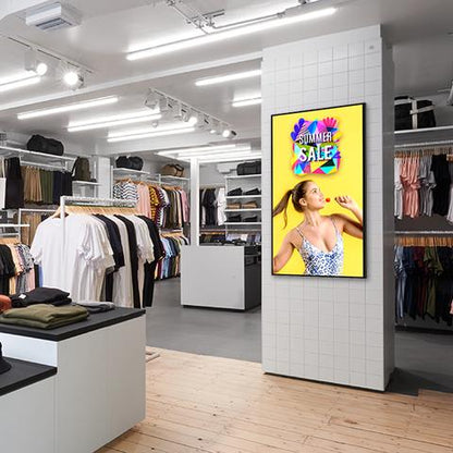 Android Werbeanzeige Bildschirm mit lebendigen Farben 700cd/qm - Digitale Werbedisplays - Modulare Displays® - München