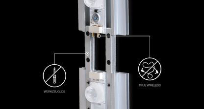 LED Textil - Spannrahmen LED Pressewand freistehend, in verschiedenen Breiten und Höhen - Digitale Werbedisplays - Modulare Displays® - München