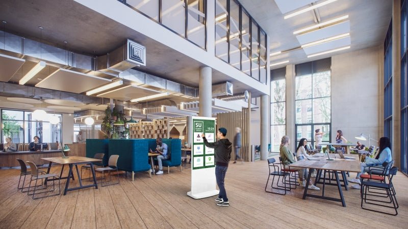 Info-Stele Multi-Touchscreen und Android Miete München – Modulare Displays®