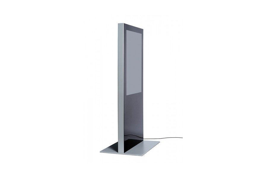 Digital Signage Stele mit 43" oder 55" Werbebildschirm