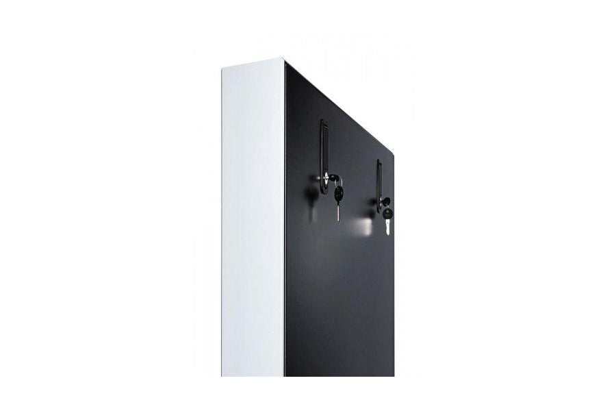 Digital Signage Stele mit 43" oder 55" Werbebildschirm