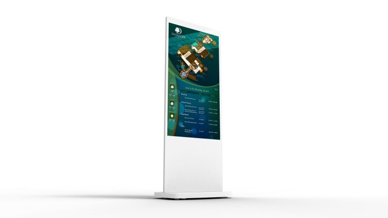  Info-Stele Multi-Touchscreen Miete München – Modulare Displays®